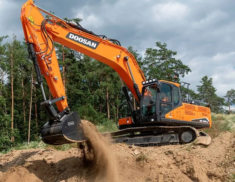 used Doosan excavator for sale china supplier