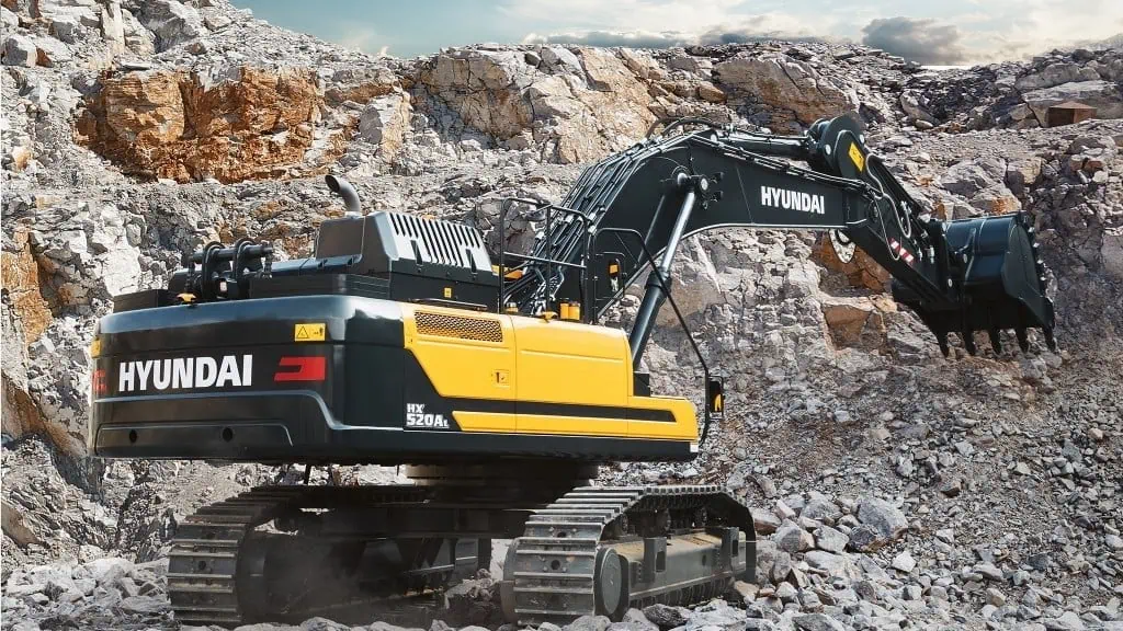 used hyundai excavator in china
