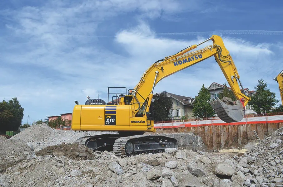 used excavator for mining