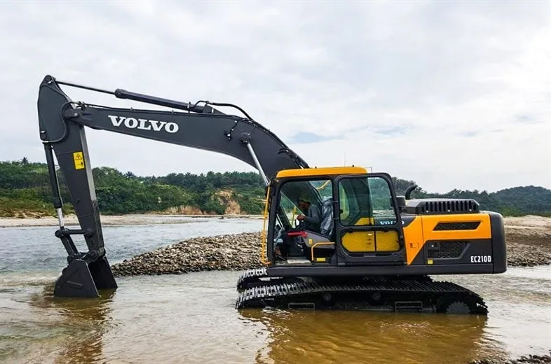 used volvo excavator