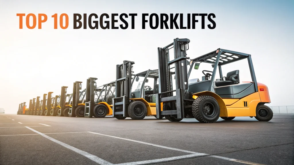 biggest forklift