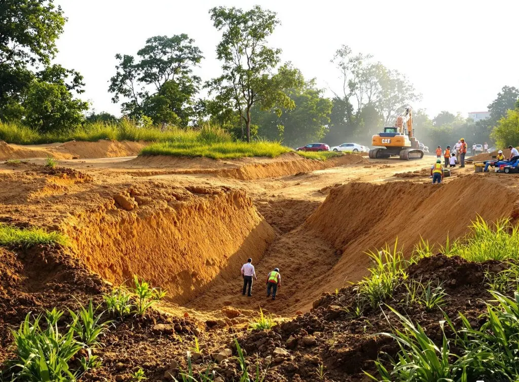 excavation benching