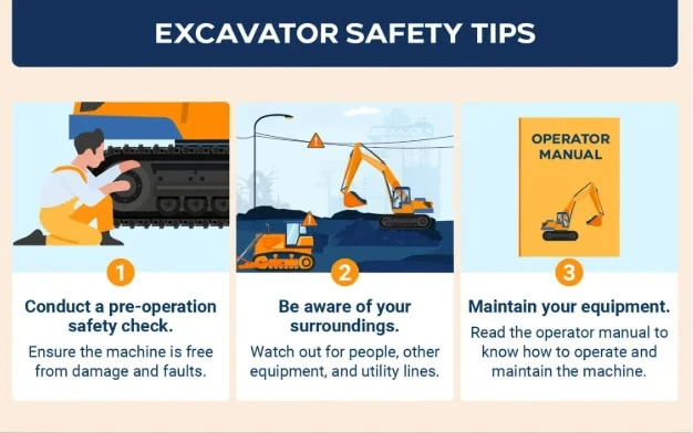 excavator safety