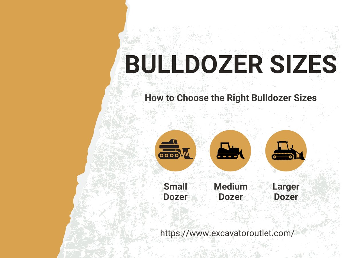 bulldozer sizes