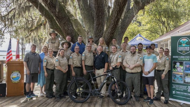 Florida State Parks new eBikes