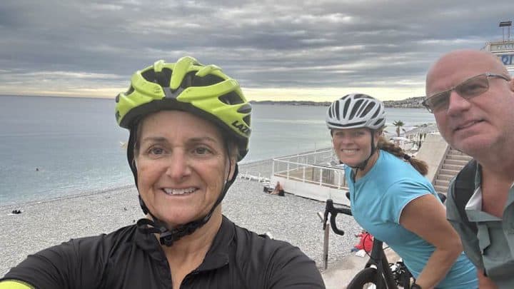 Former Lawmaker Loranne Ausley was injured in a bicycle accident during a triathlon in North Florida.