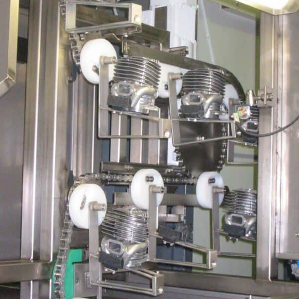 Umlauf-Ultraschallanlagen Bauteilaufnahme