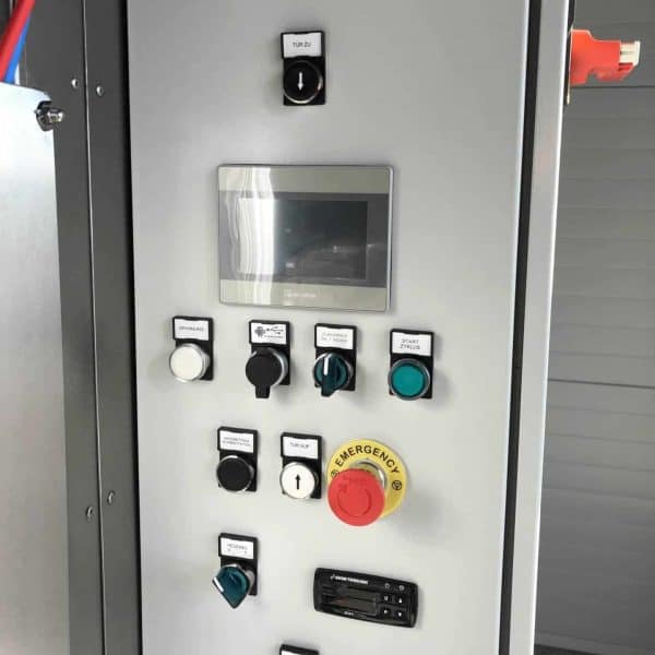 Bedienfeld für Reinigungswaschanlage