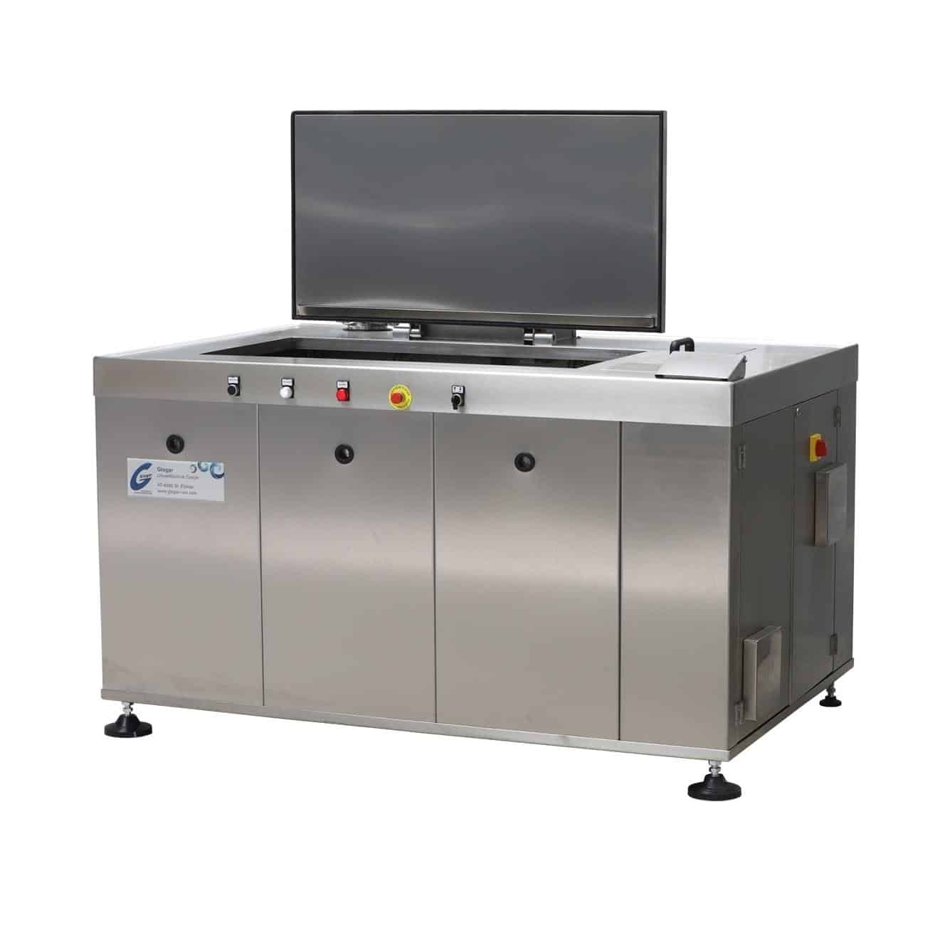 Ultraschall Waschmaschine mit Warenlifte & Ölabscheider