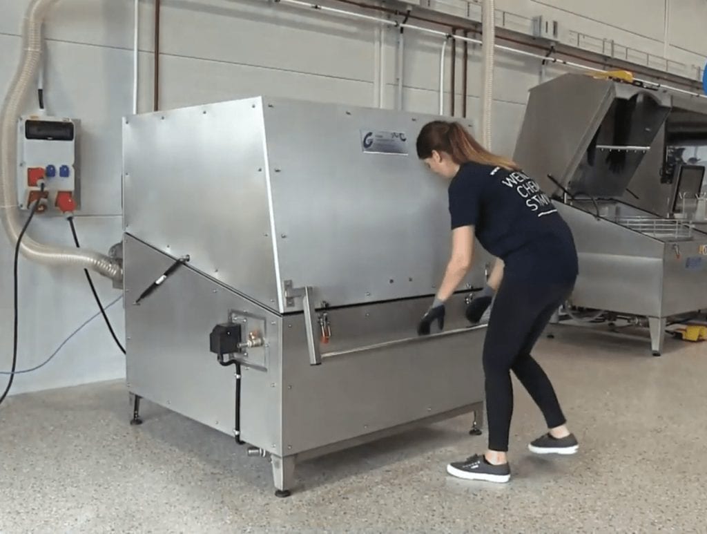 Eine Probereinigung verrät, welche Reinigungsanlage zu meinen Anforderungen passt