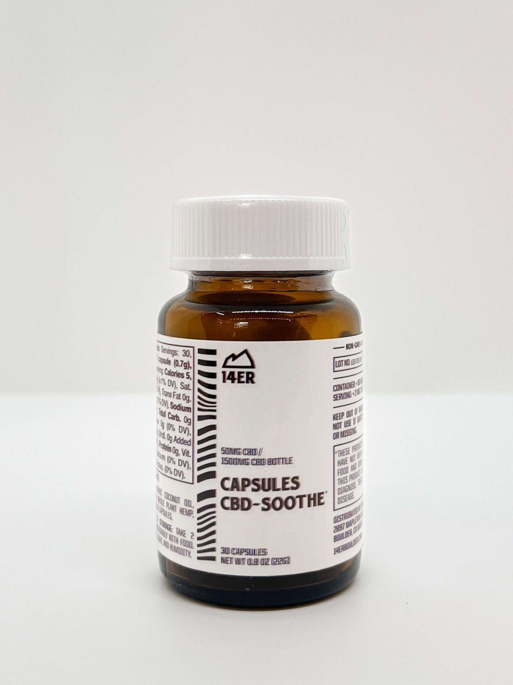 Capsules CBD Soothe(30 Capsules)