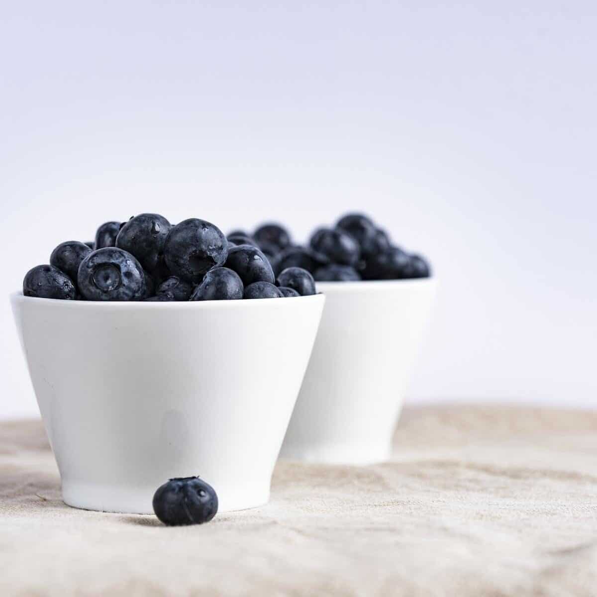 Blueberry fool
