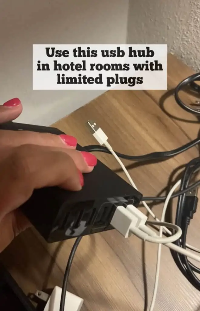 cruise hack: bring a usb hub.