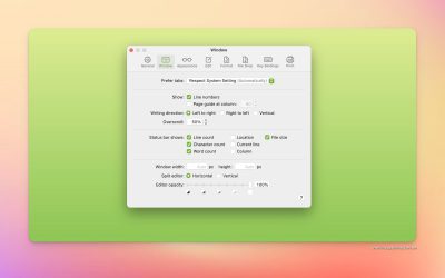 Letar du efter en ren och snabb texteditor? CotEditor är gratis och grym