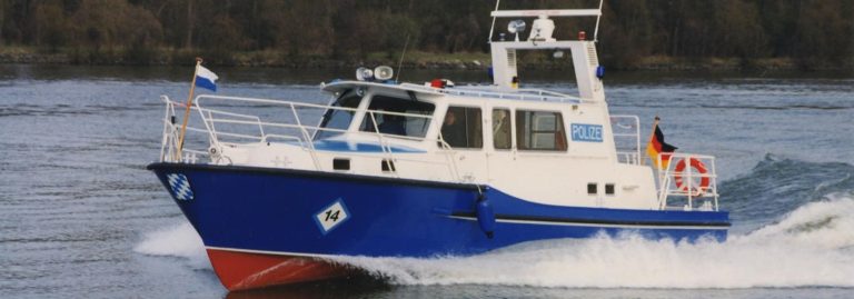 oeswag polizeiboot wsp 14 fahrt