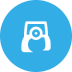 This icon for Reliablenursingservices shows a focus on cleanliness and trust, suitable for nursing care in Odessa, TX.