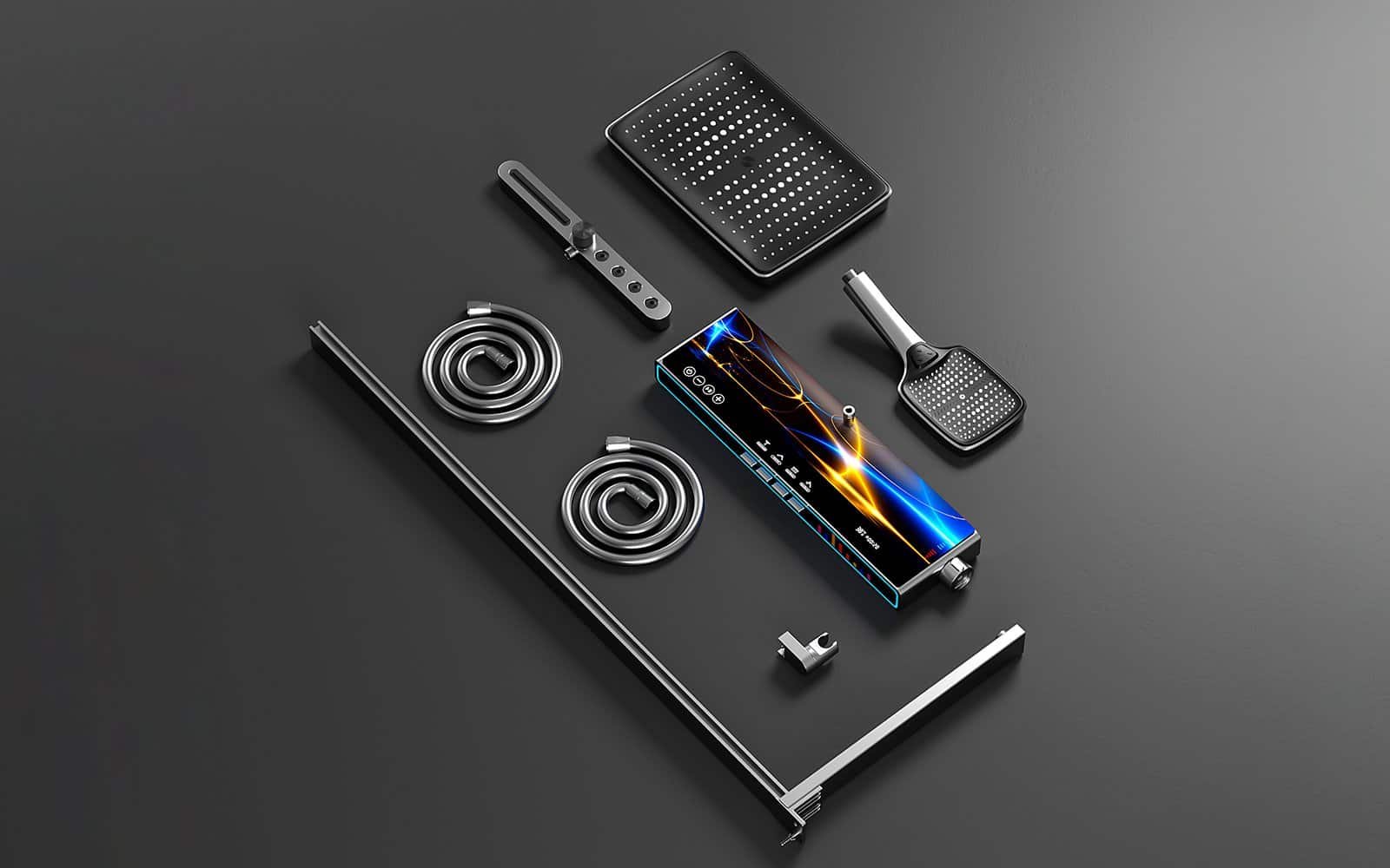 shower faucet components banner