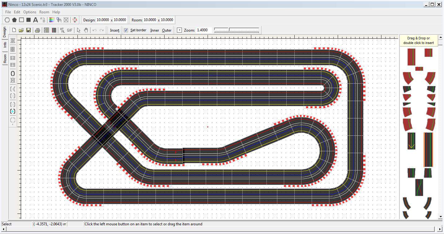 Tracker 2000 Track Designer