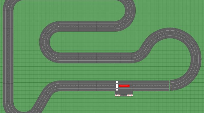 Carrera Slot Car Layout
