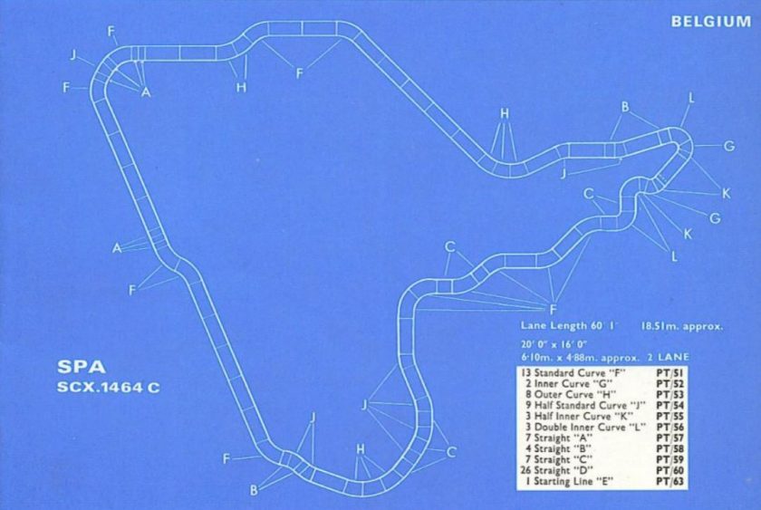 Scalextric Slot Car Track