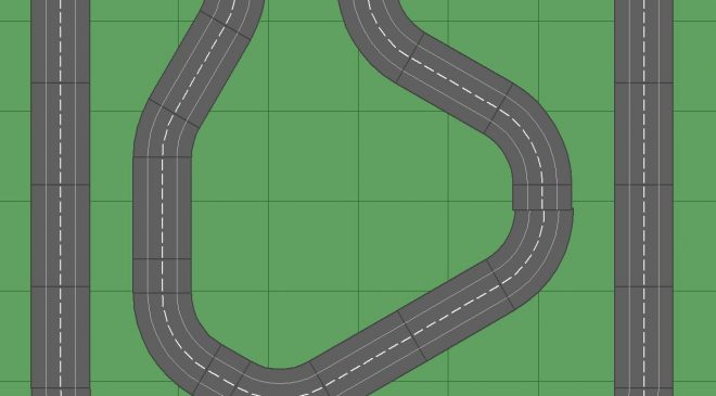 Carrera slot car layouts