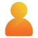 An Orange And Yellow Abstract Shape With A Gradient Effect, Resembling A Flame Or Teardrop.