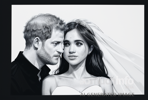 wedding_anniversary,celebrity_couple,prince_harry,meghan_markle,royal_family,love_story