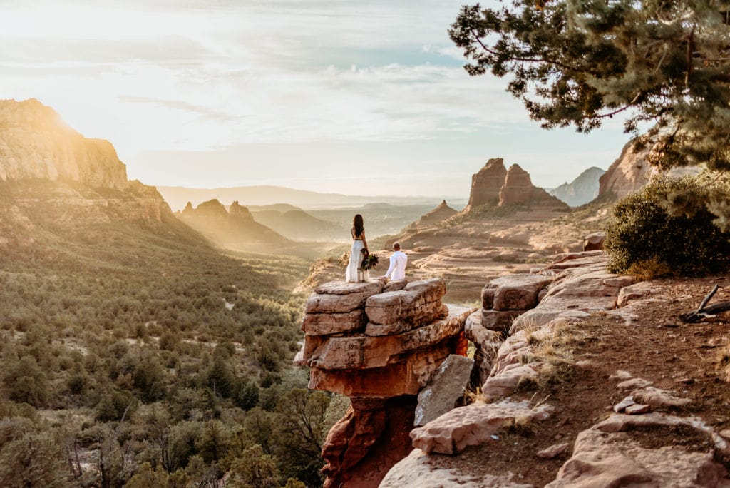 Merry Go Round Rock Wedding in Sedona Arizona