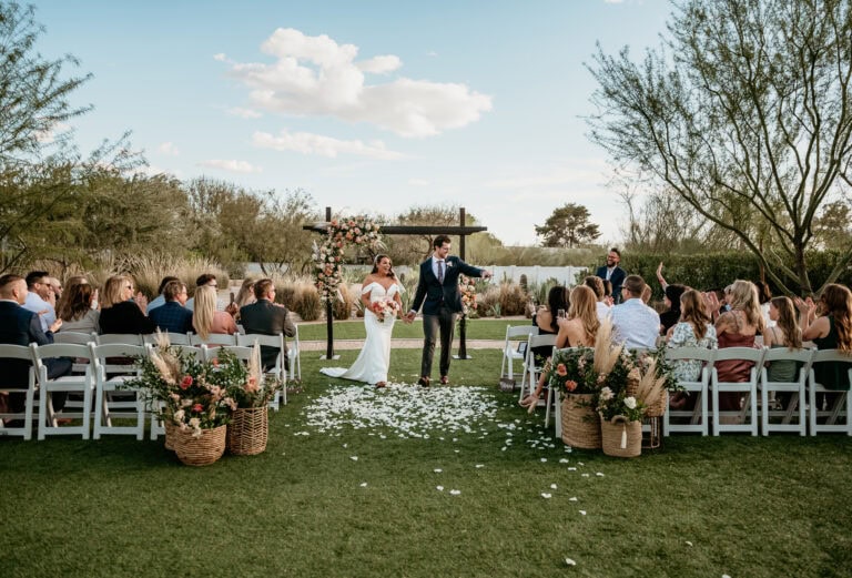 Carla & Cameron’s Floral-Filled Andaz Resort Wedding