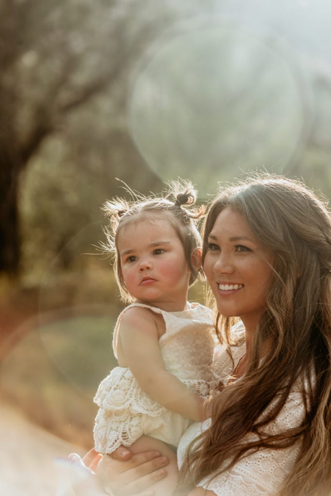 Mom and daughter in Sedona
