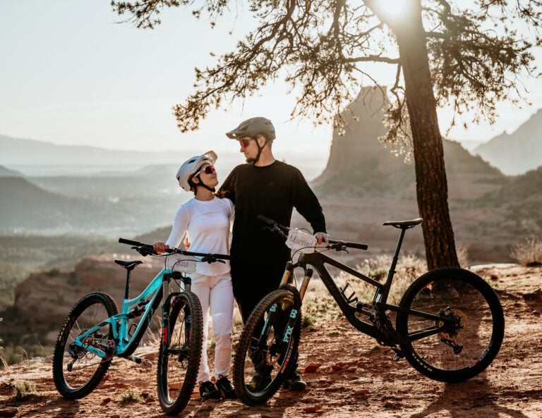 Michelle & Tim’s Sedona Elopement on Two Wheels