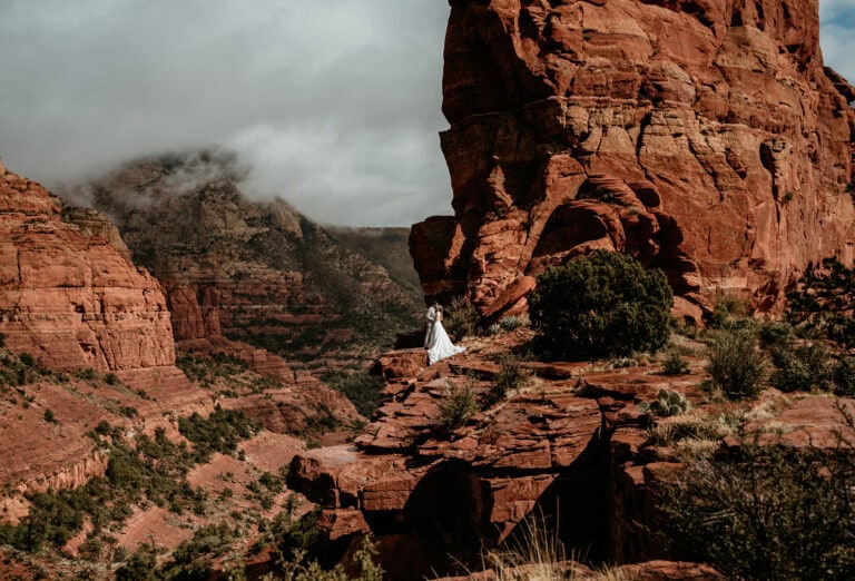 Thea & Rodrigo’s Two Day Arizona Micro Wedding and  Rock Climbing Adventure