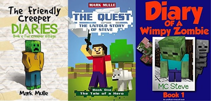 FREE Minecraft Kindle Books