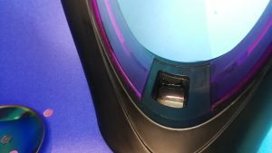 Warm touch lube dispenser