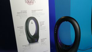 Warm touch lube dispenser