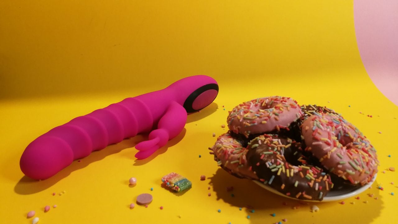 Heat Flushed Verwarmende Rabbit Vibrator