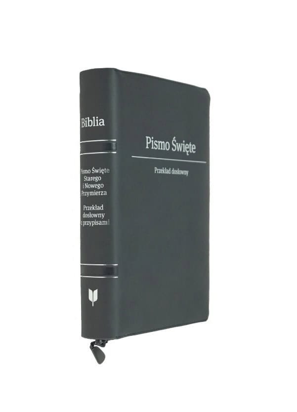 Biblia EIB przekład dosłowny – zamek grafit
