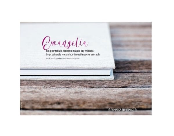 Plakat Reformacja – Ewangelia…