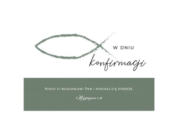 Kartka W dniu konfirmacji – wzór 4/21