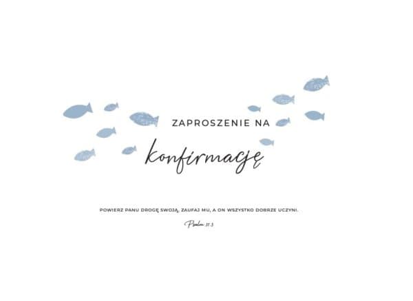 Zaproszenie na konfirmację wzór 2/21