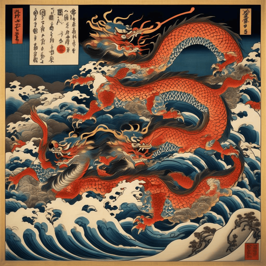 The Dragon – Utagawa Kunisada II