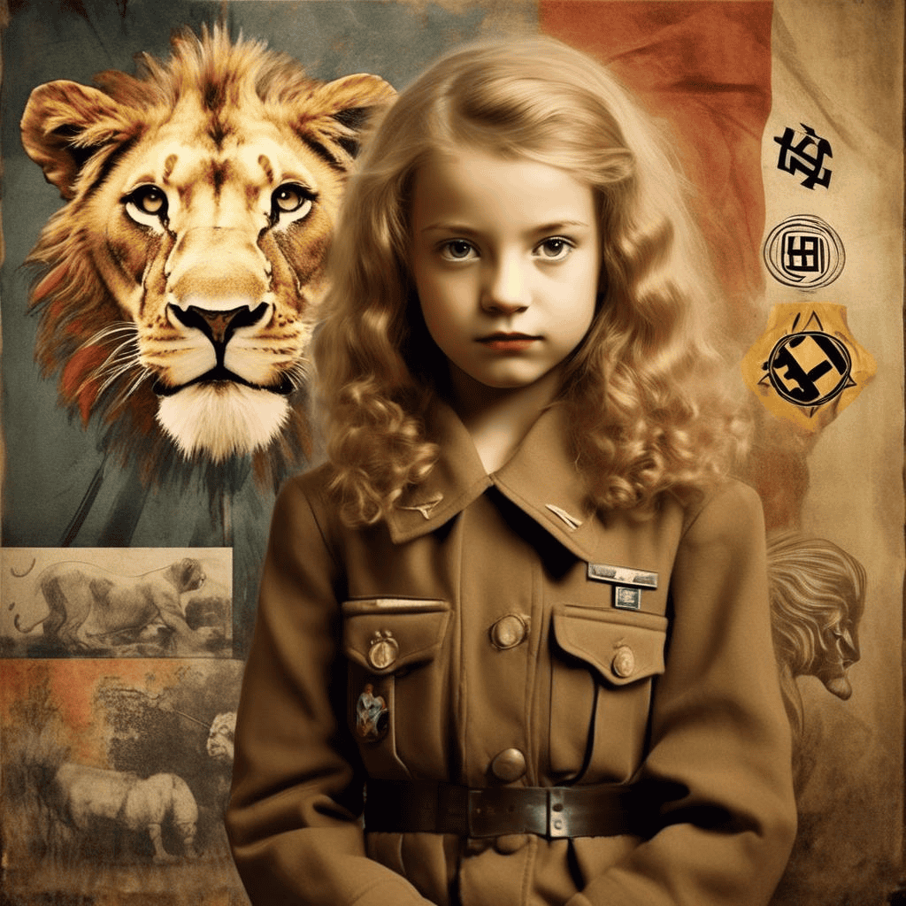 Facing the Lion: Memoirs of a Young Girl in Nazi Europe by Simone Arnold Liebster