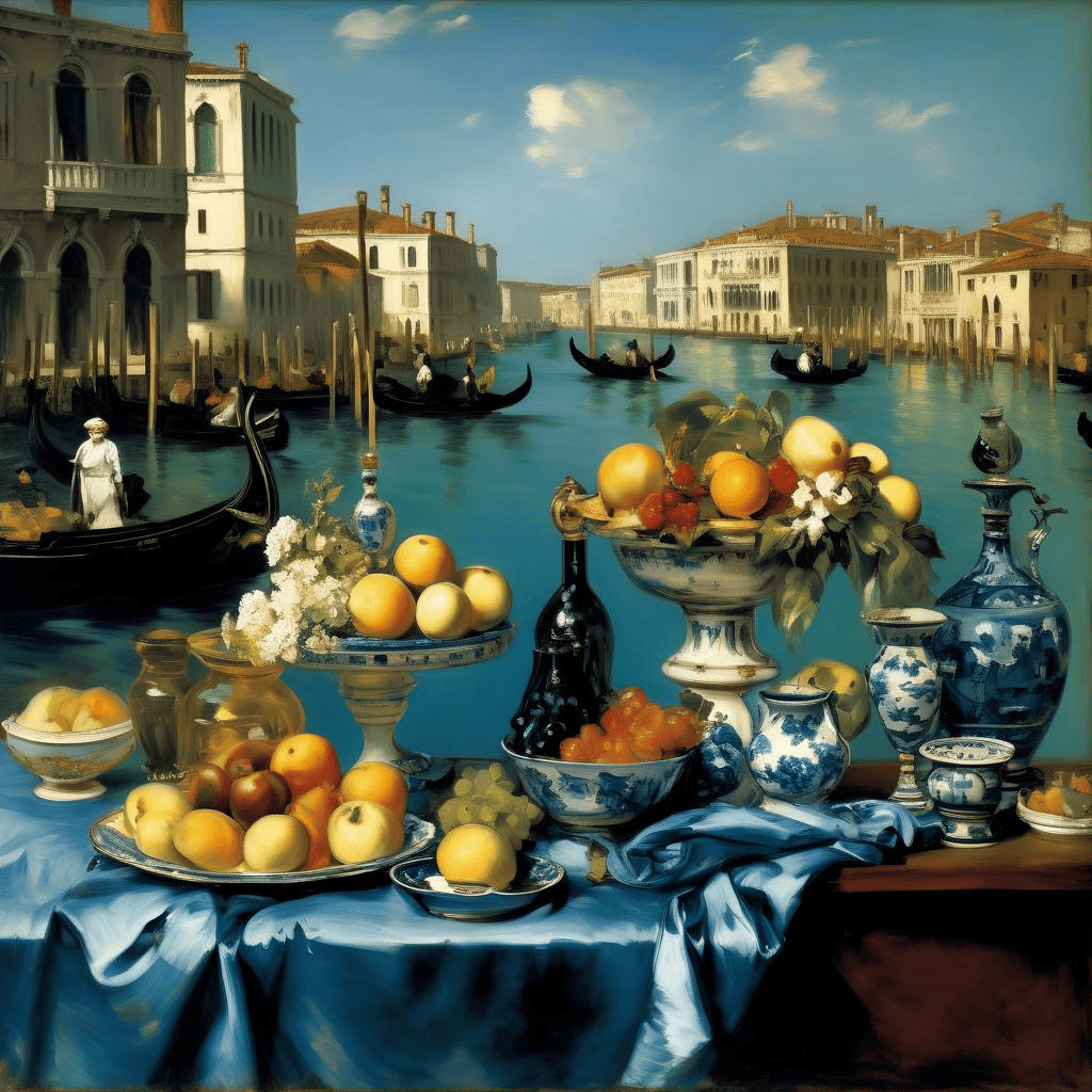 The Grand Canal of Venice (Blue Venice) – Edouard Manet