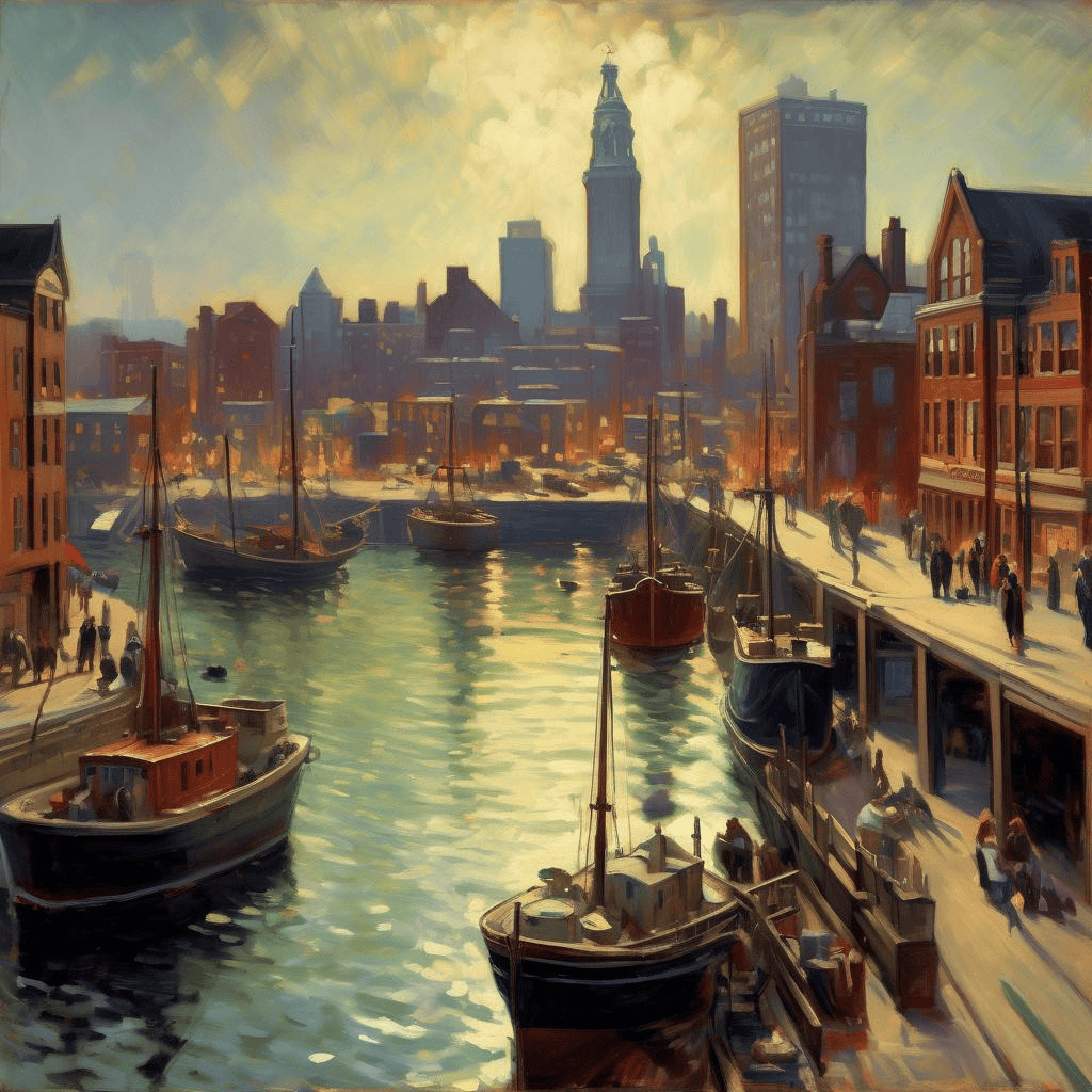 Gloucester Harbor – John French Sloan