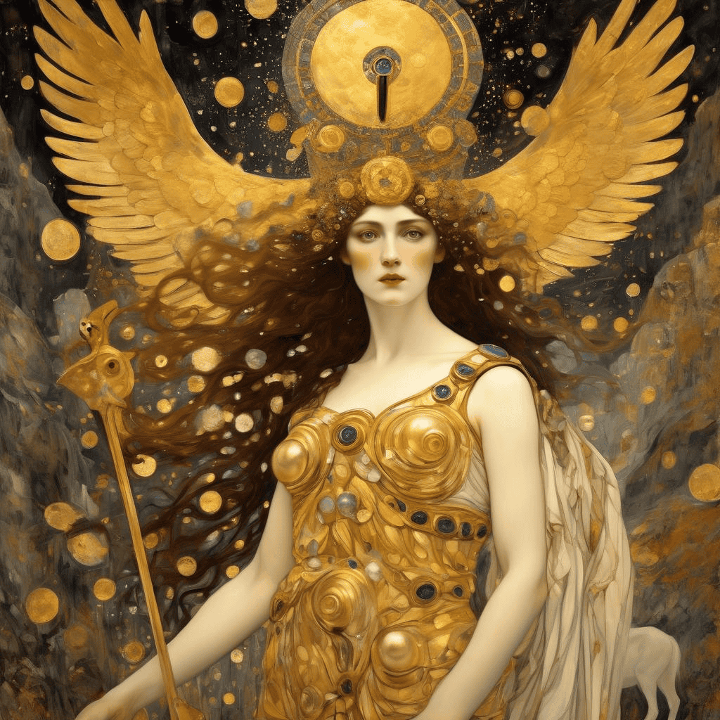 Minerva or Pallas Athena – Gustav Klimt