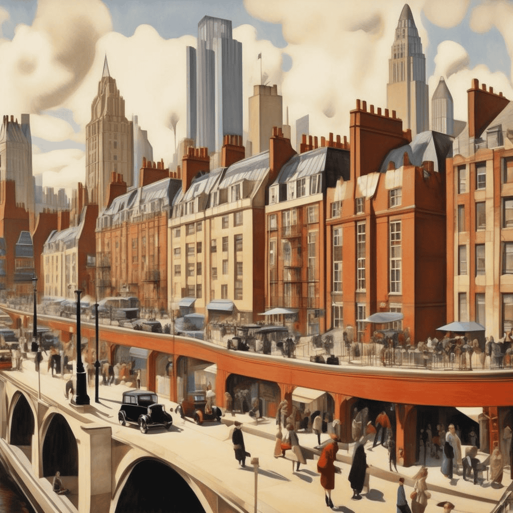 Chelsea Embankment – Laura Knight