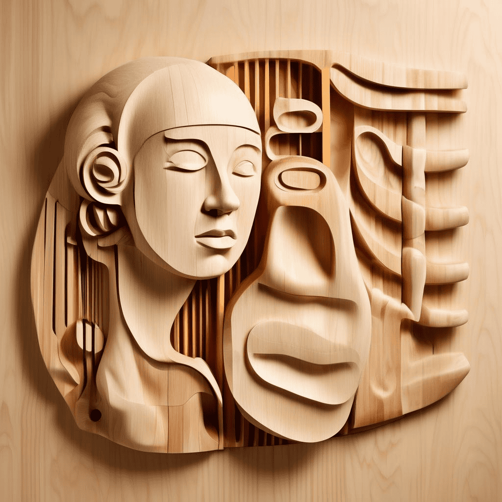 Wood Relief Experiments – Alvar Aalto