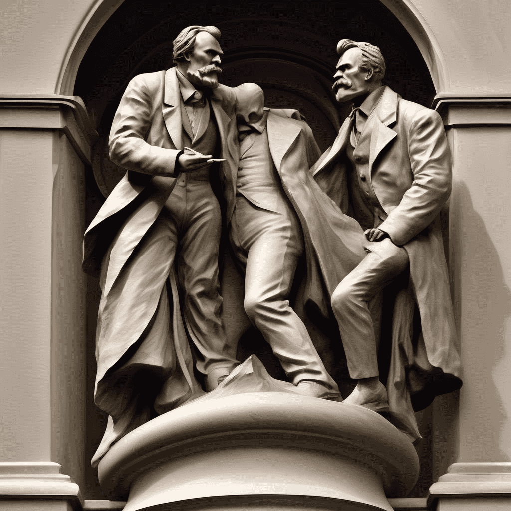 Bildnis Friedrich Nietzsche – Max Klinger