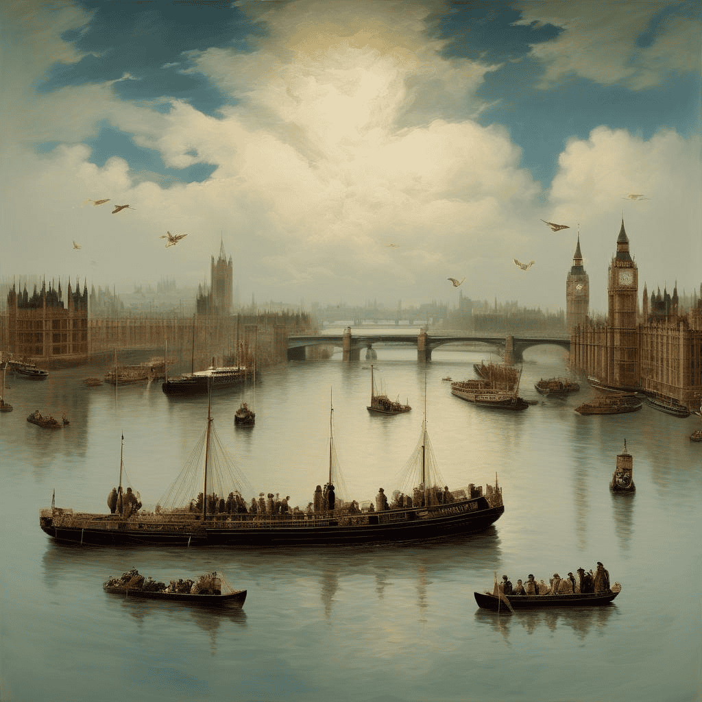 Thames – Albert Tucker