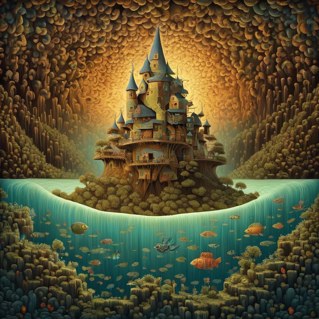 Η τέχνη του Jacek Yerka στην νυχτερινή ατμόσφαιρα
